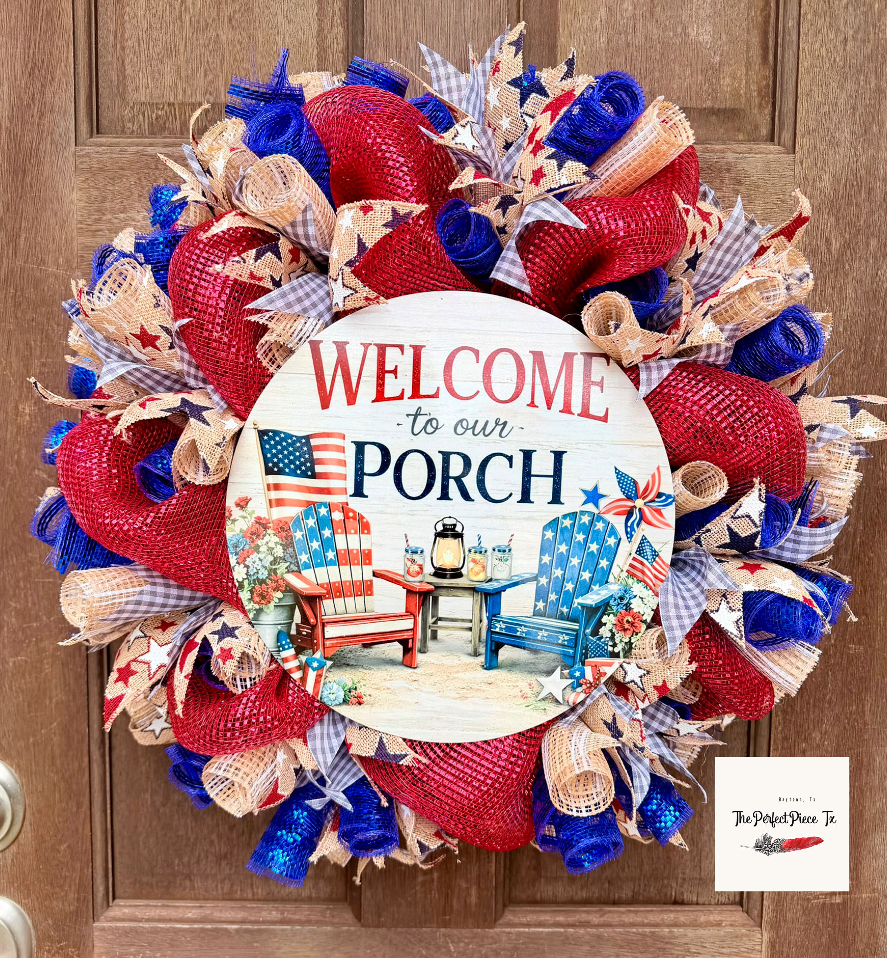 Welcome to our Porch Wreath(4 Week Turnaround)