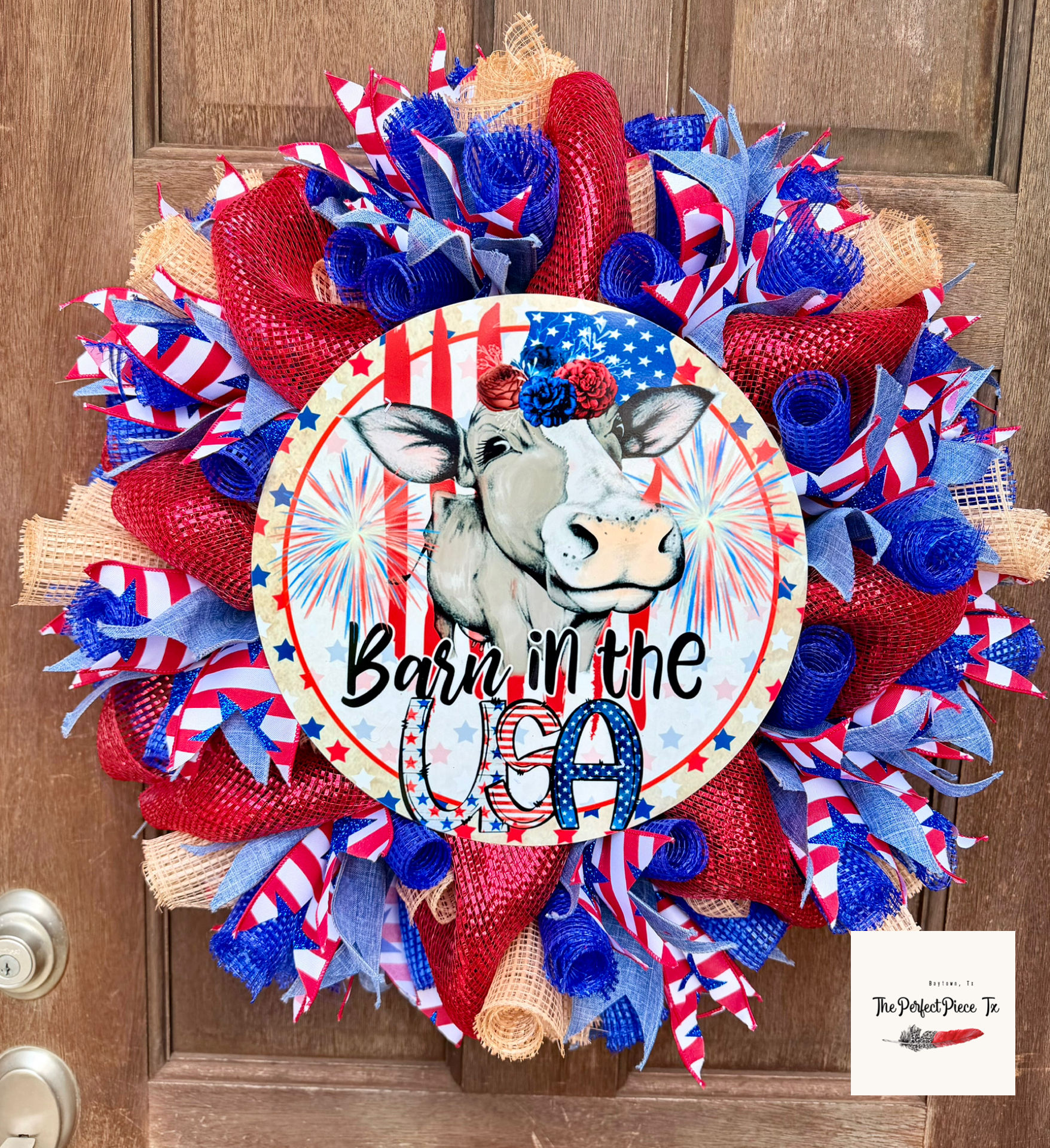 Barn in the USA Wreath(4 Week Turnaround)