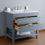 Thumbnail: Rochester 36" Grey Single Sink Vanity