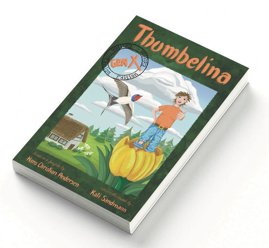 A book with a colorful illustrated cover