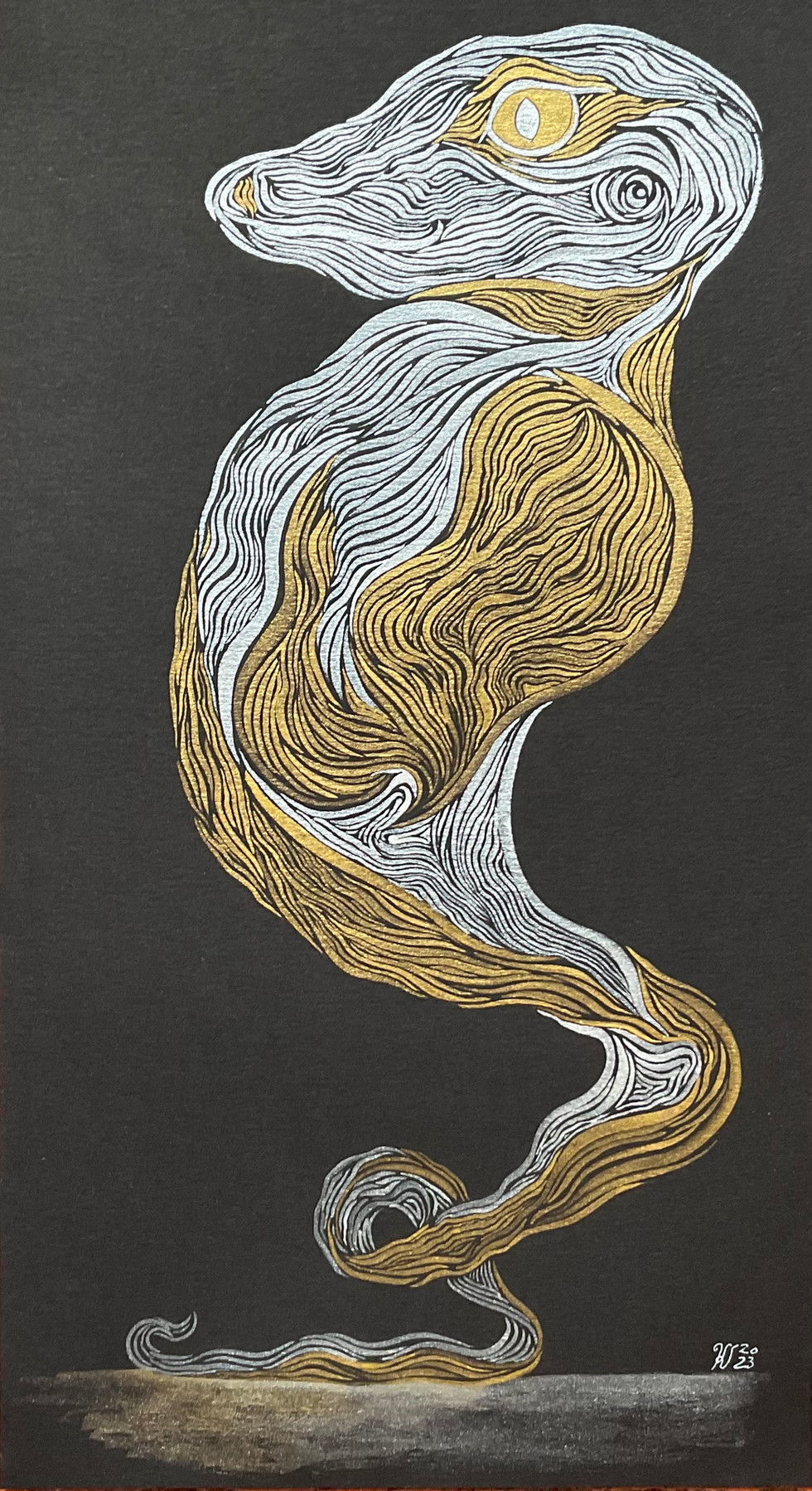abstract line art image