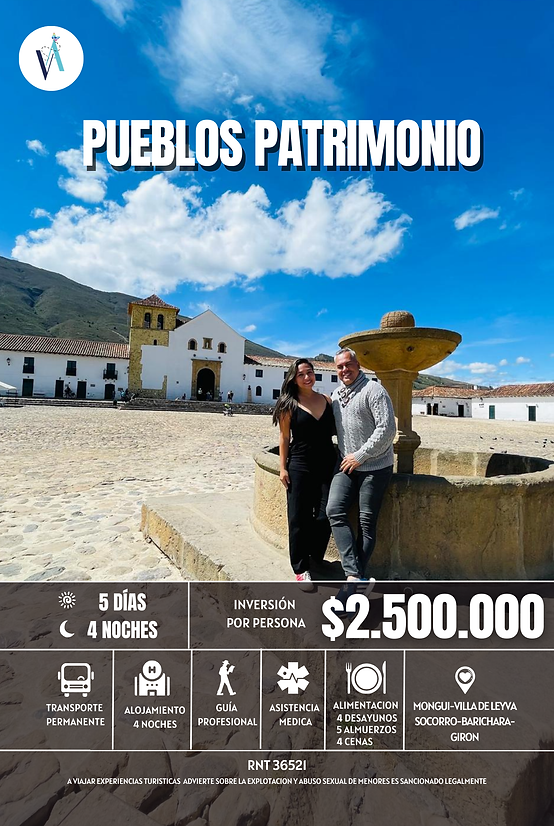 Explora la riqueza cultural y la belleza natural de los Pueblos Patrimonio de Boyacá y Santander. Estos encantadores pueblos ofrecen una ventana al pasado con su arquitectura colonial, calles empedradas y una atmósfera que te transportará a otra época.