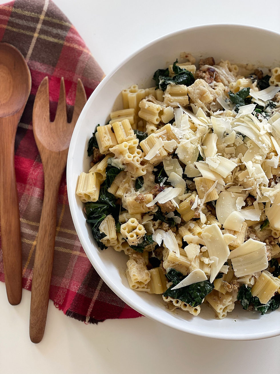 Sausage and Tuscan Kale Pasta