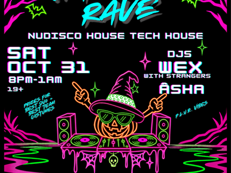 All HALLOWS RAVE AT THE HALL!