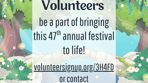 Calling for Creek Daze Volunteers!