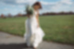 Green, organic Bride's bouquet