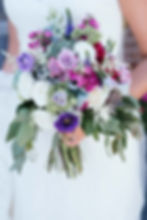 Organic, flowing Bride's bouquet