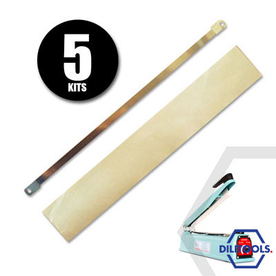Kit de 5 repuestos para Selladora 30cmx7mm