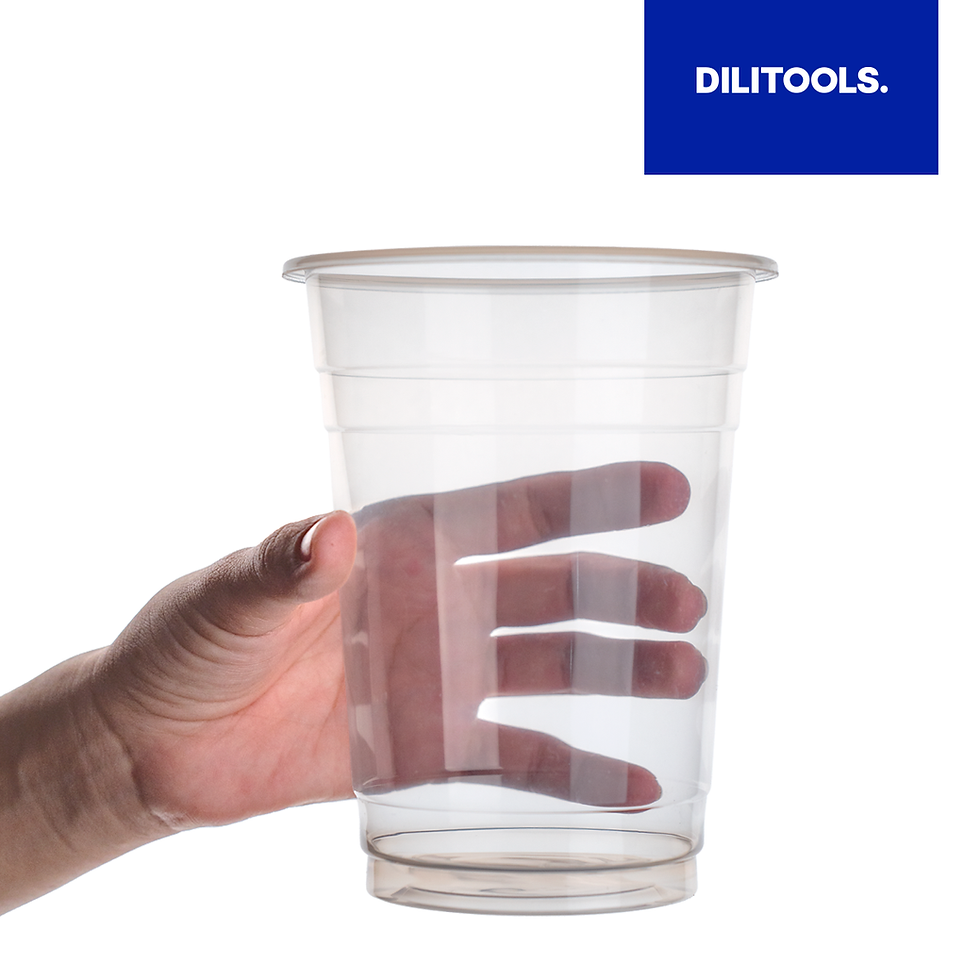 Miniatura: Vaso De litro 32 oz 1lt Desechable VASOTE Para Bebidas o Cockteles Transparente