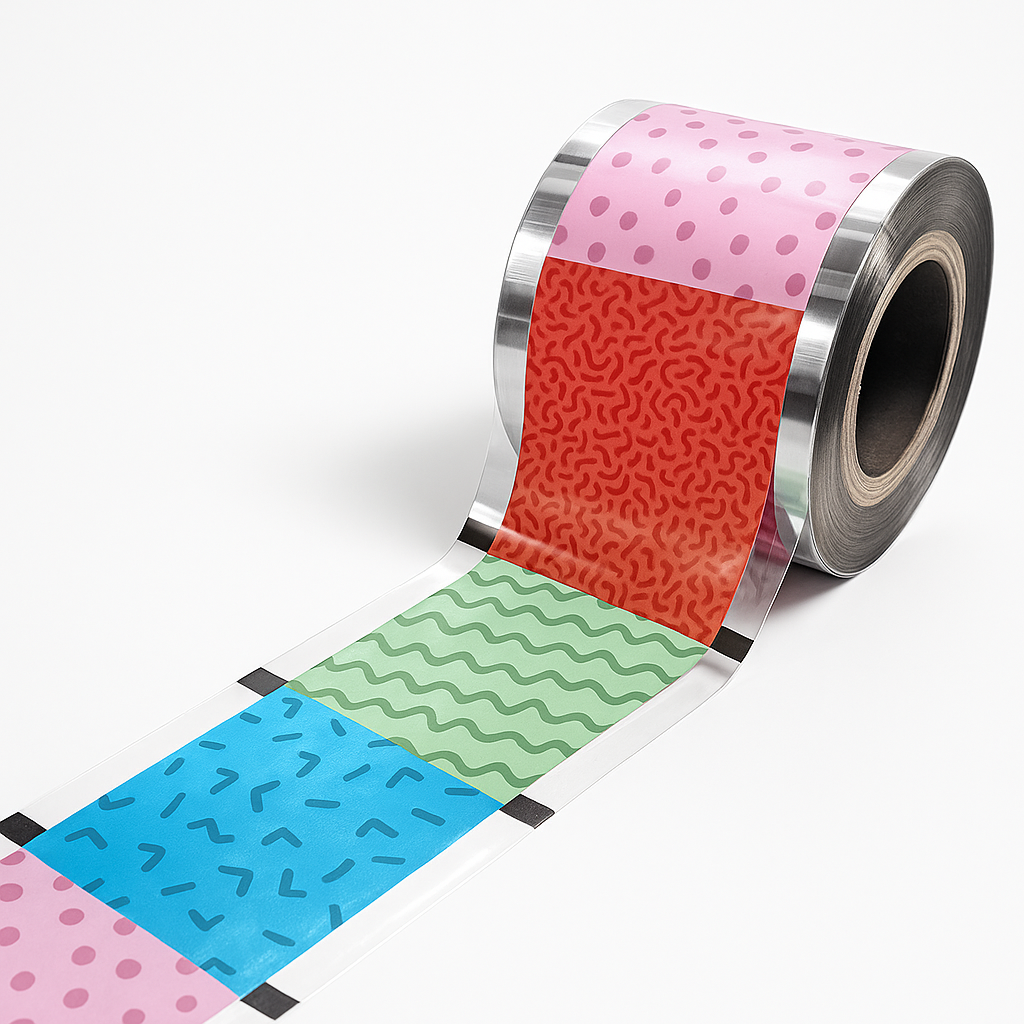 Rollo PopArt Colores Patrones No.16