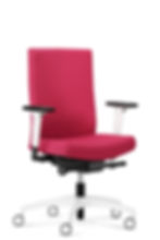 Dauphin @Just evo cozy  colours - Bürostuhl in der Farbe bordeaux