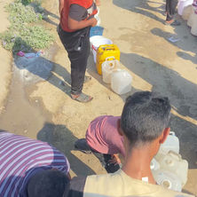 Water Truck Distribution in North Gaza – 24 August 2026