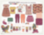 Story board Girls wear