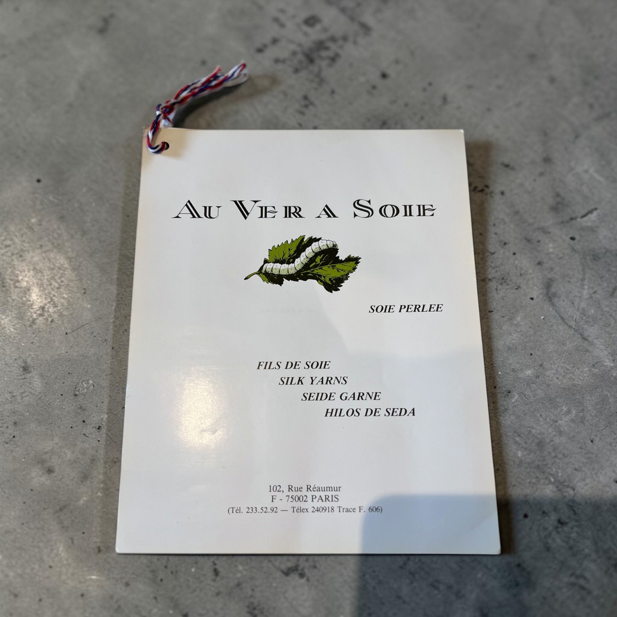 Fargekart soie Perlè