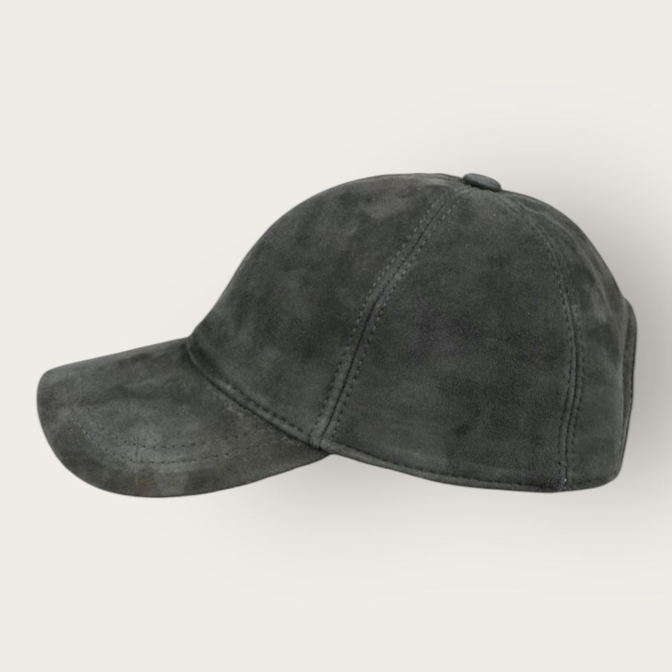 Miniaturbild: leather cap dark green