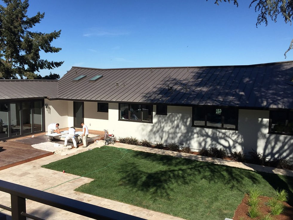 Metal Roof - Woodside, CA