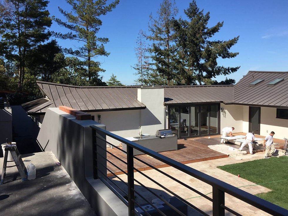 Metal Roof - Woodside, CA
