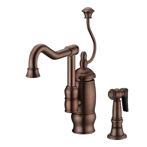 Thumbnail: Kitchen Faucet with Spiral Handle and Spray 14503