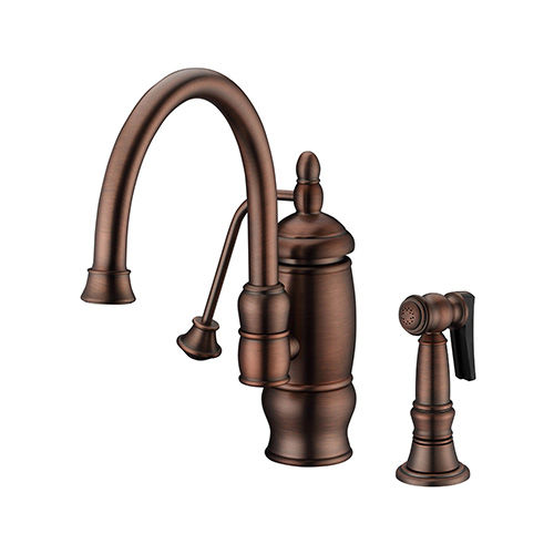 Thumbnail: Kitchen Faucet with Pump Handle and Spray 1404