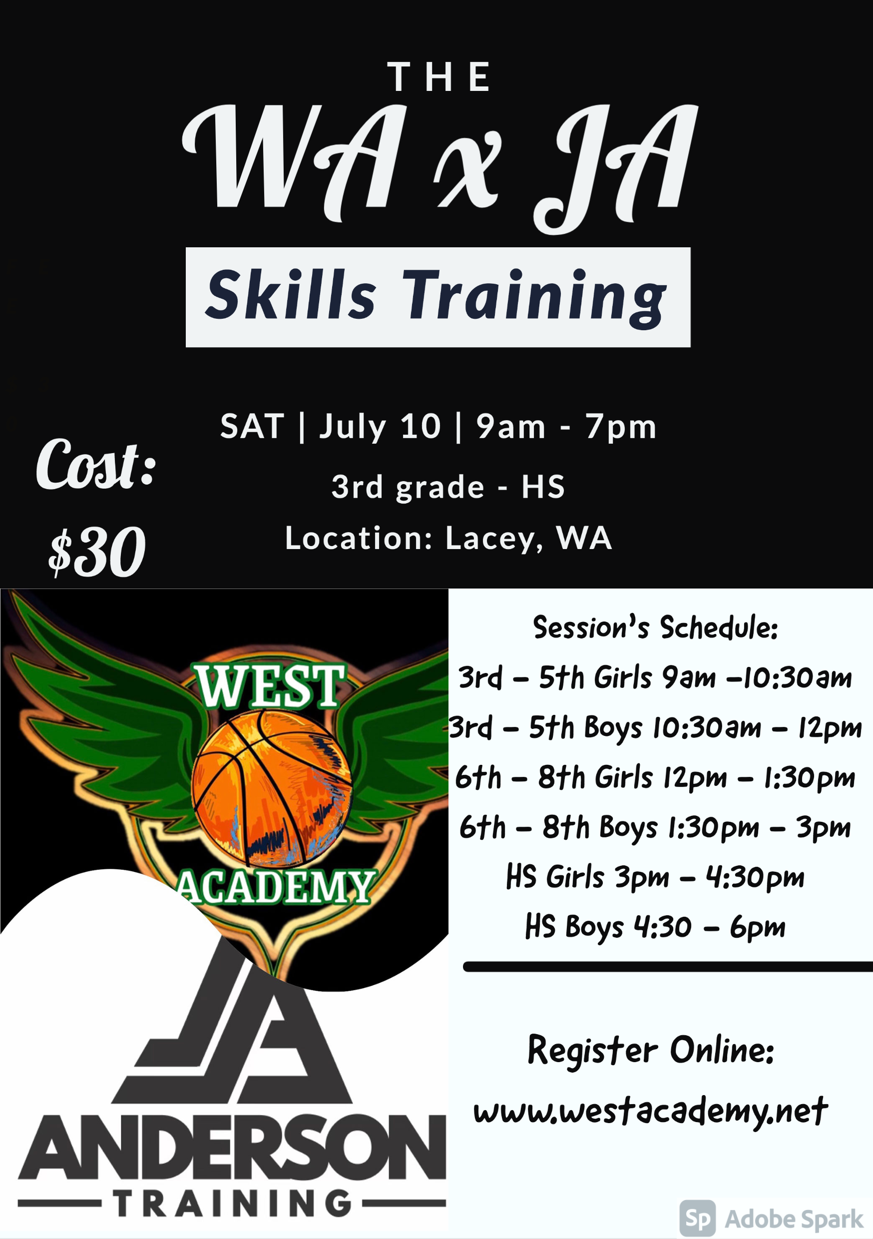 West Academy x Team Anderson