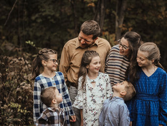 the atkinson family // caesar's creek in october