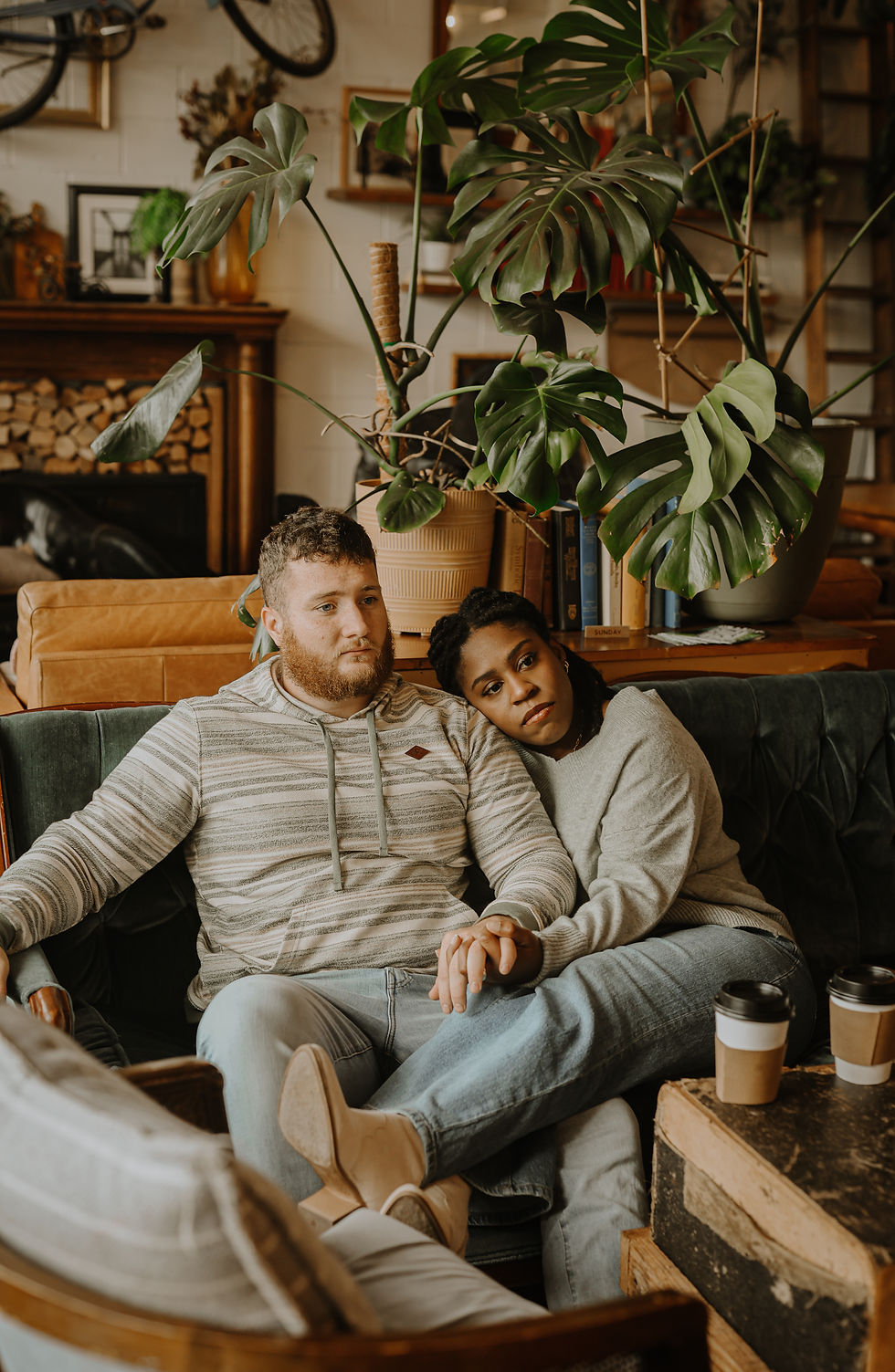 layah + blake // a coffee shop date