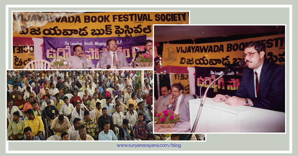 MB#42: Addressing the Vijayawada Book Festival With Professional Image