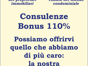 CONSULENZE BONUS 110%