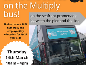 asphaleia on WSCC Multiply bus this Thursday 14th March