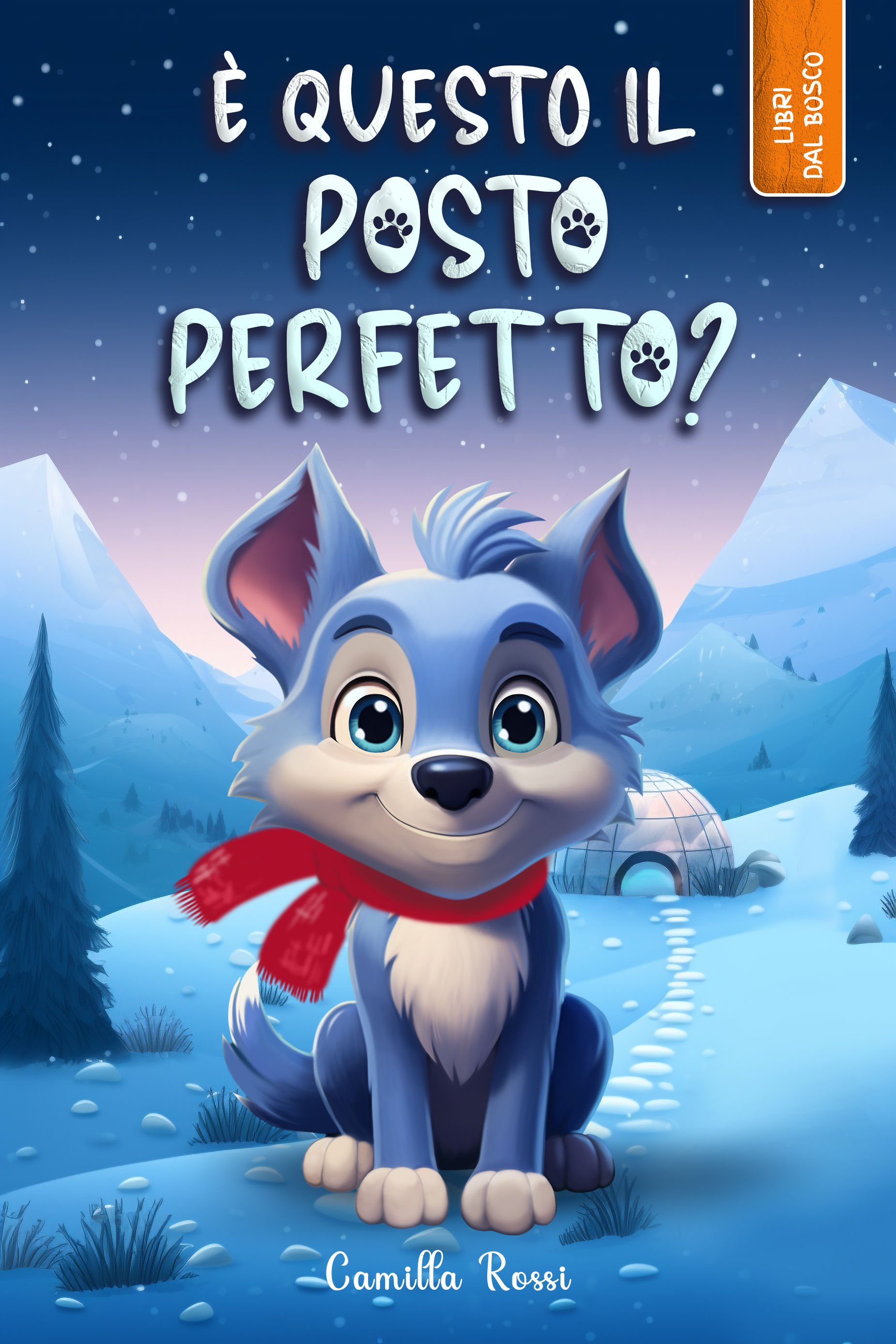 Copertina del libro "È questo il posto perfetto?", storia illustrata sull'apprezzare le piccole cose per bambini 4-7 anni
