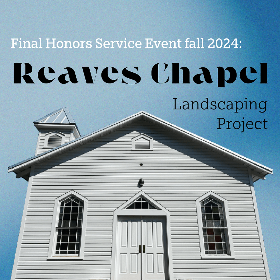 Reaves Chapel Clean-Up