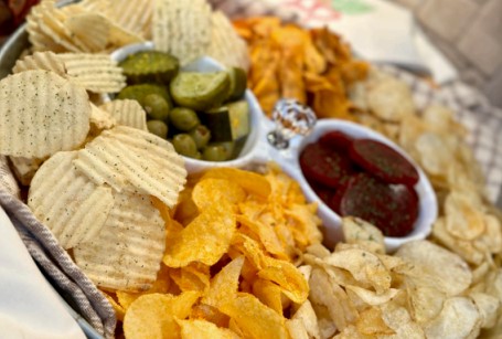 Arranged Food and Objects