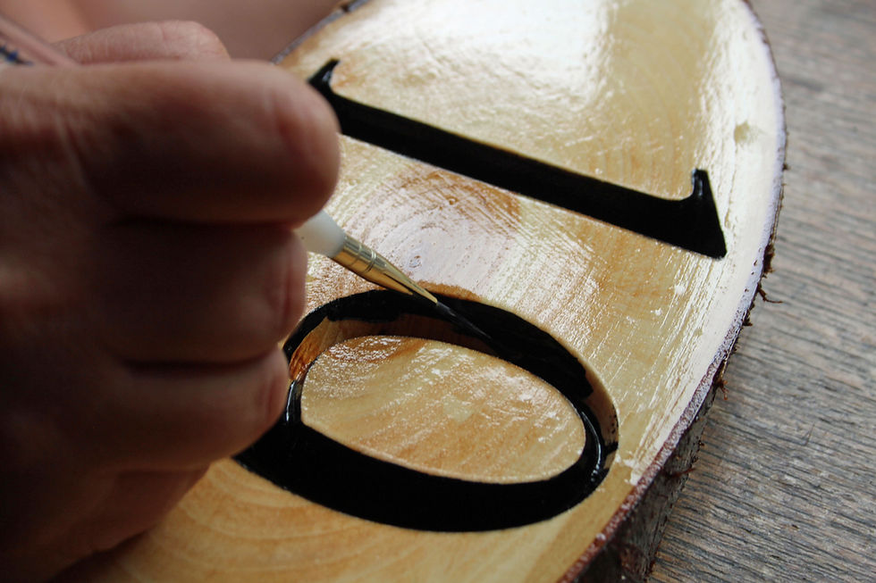 Thumbnail: House Numbers in Wood From Hillsigns