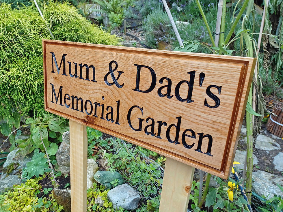 Thumbnail: Pet and Animal Memorial Signs Plaques Personalised