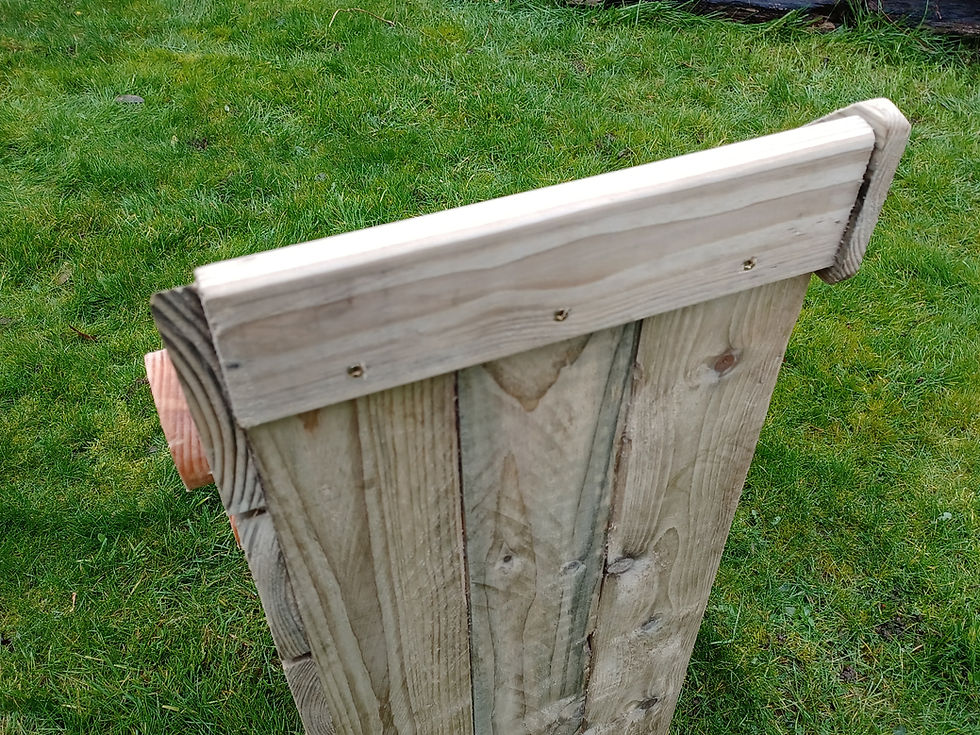 Thumbnail: Triangular Planter 170L Super Size 115cm wide