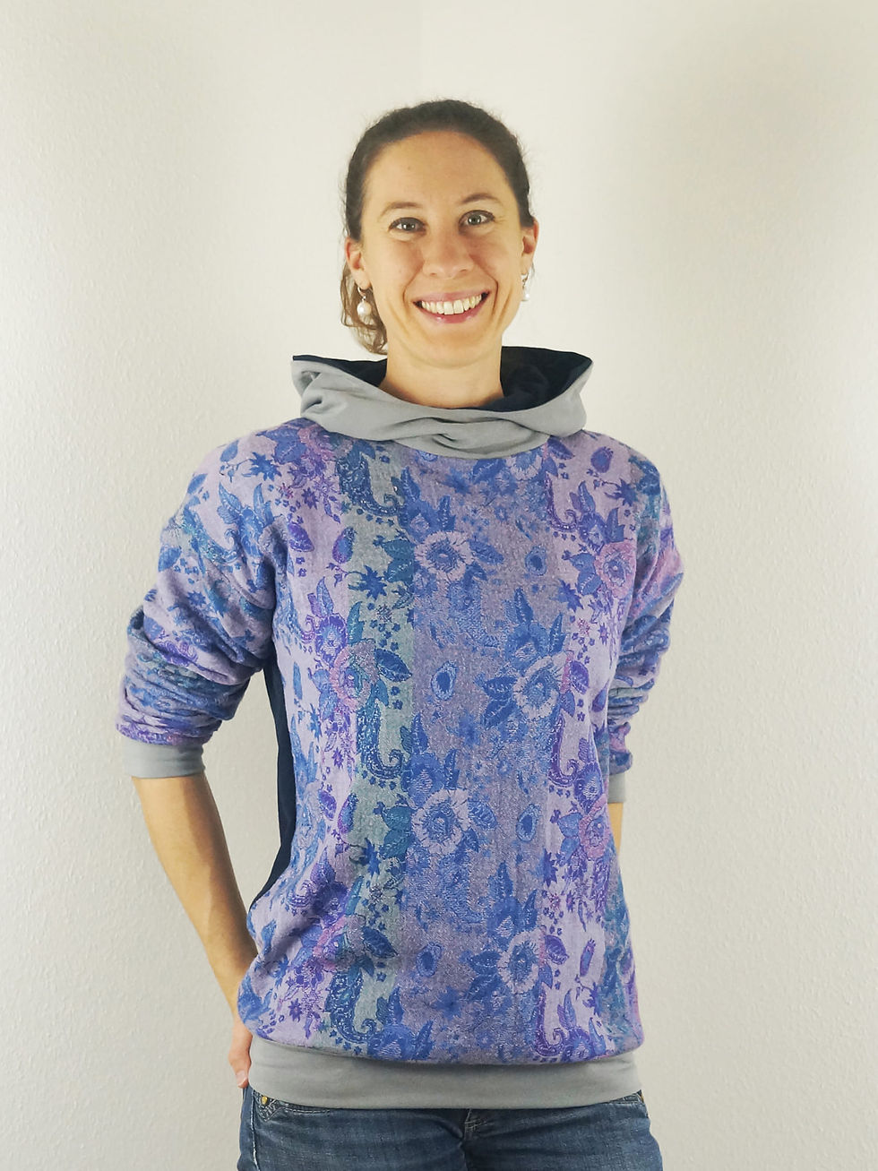 Miniaturbild: Hoodie Hoodiekleid Lys