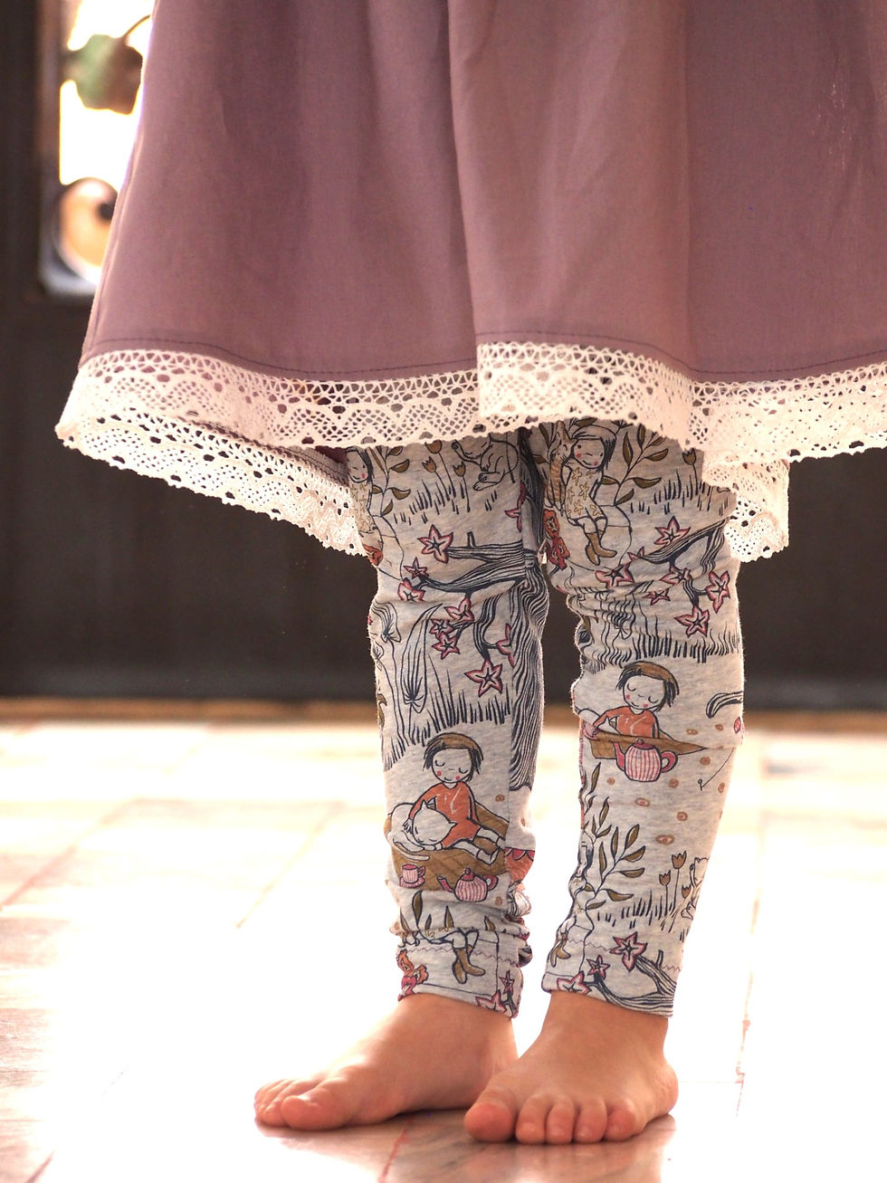 Miniaturbild: Leggings Lykkelig