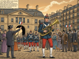 Marie-Joseph Guétré, nous raconte sa guerre de 1870 – 1871 en BD