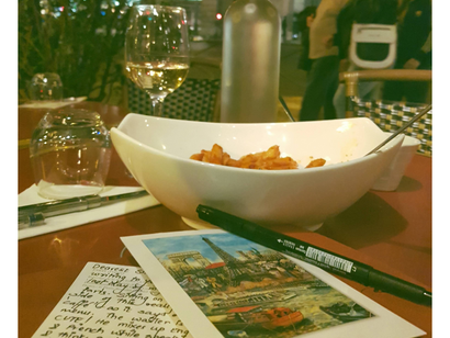 OF SIPPING WINE AND ME TIME.