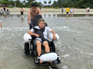 Praia Acessível acontece em Guarujá nesta terça-feira (29)
