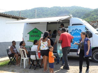 O CadMóvel Itinerante estará no bairro Santa Rosa nos dias 21, 22 e 23, oferecendo atendimento à população para atualização e realização do Cadastro Único (CadÚnico) e outros serviços relacionados.