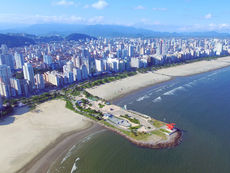 Entre o Natal e o Ano-Novo, Santos recebeu mais de 1,13 milhão de visitantes