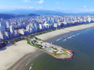 Entre o Natal e o Ano-Novo, Santos recebeu mais de 1,13 milhão de visitantes