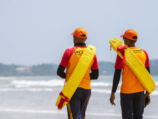 Litoral de São Paulo tem alta no número de ocorrências de afogamento durante o fim de semana prolongado.