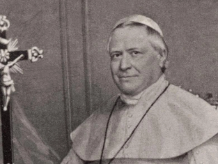 Papa Pio IX esteve de passagem em Santos, durante uma viagem para uma missão apostólica.