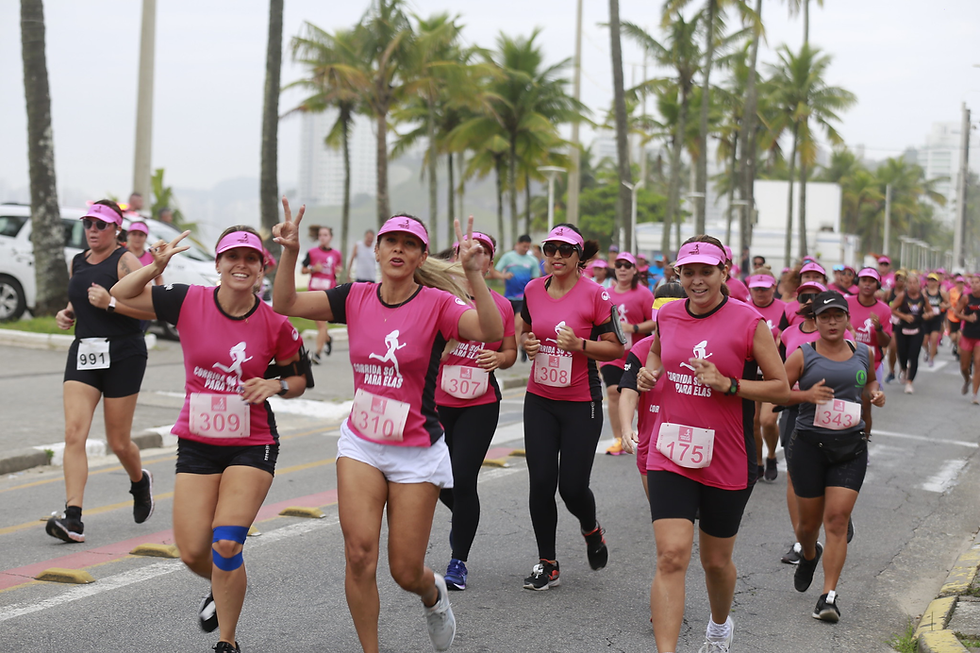 Competição celebra Dia Internacional da Mulher, em Guarujá. A expectativa é que o evento reúna 500 atletas da região