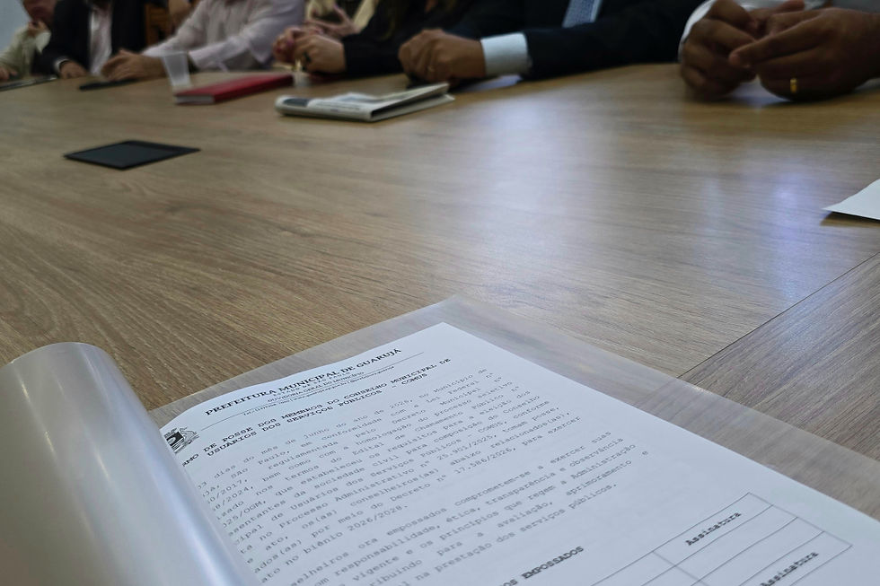 O mandato dos conselheiros nomeados será de dois anos, correspondente ao biênio 2026/2028