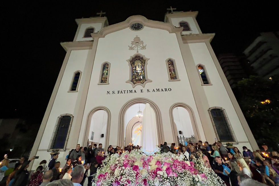 Guarujá organiza eventos especiais em honra a Nossa Senhora de Fátima