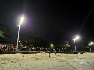 Praia do Guaiúba passa a contar com iluminação pública em LED