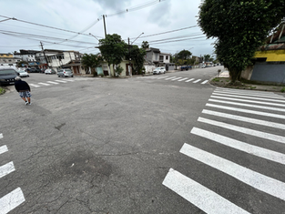 Prefeitura finaliza sinalização em diversas ruas do bairro Pae Cará